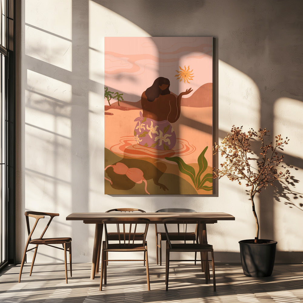 Zonsondergang | Canvas
