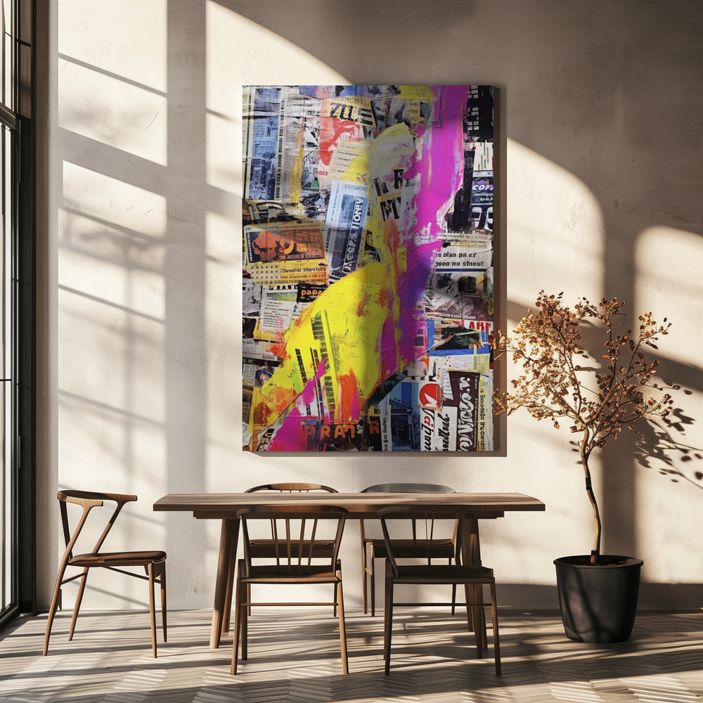Levendige stedelijke lagen | Canvas