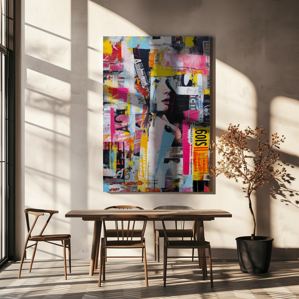 Levendige reflecties | Canvas
