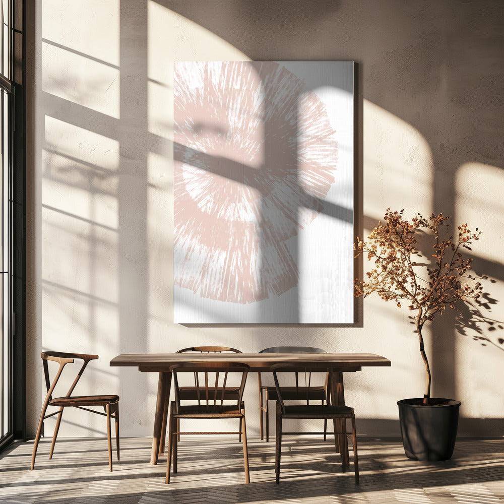 Stralende spiraaluitbarsting | Canvas
