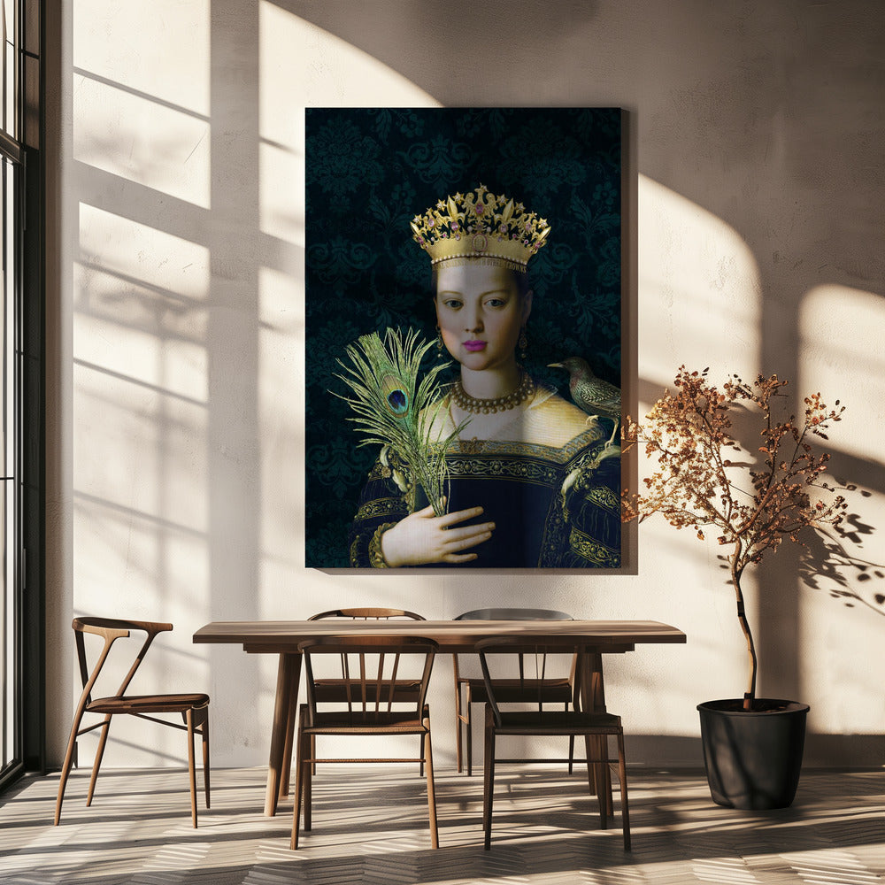 Echte Koningin Kroon | Canvas