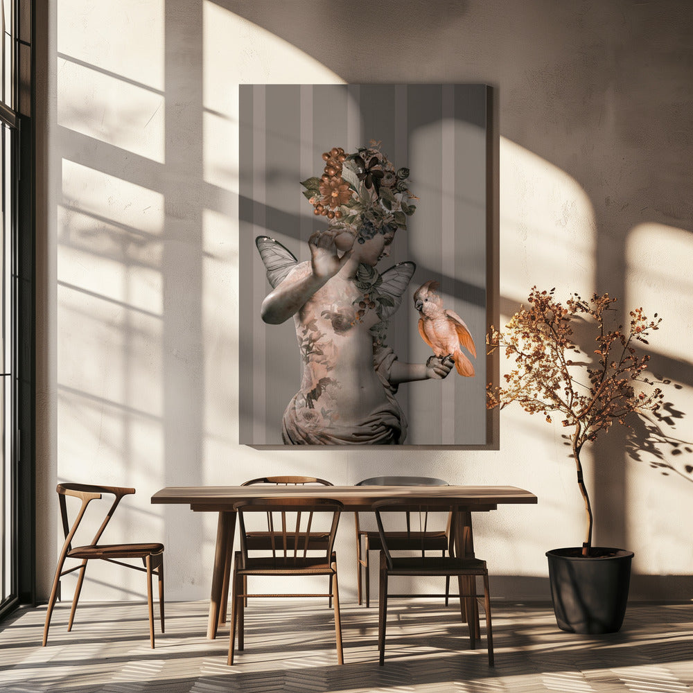 Eerbetoon aan de delicate kracht van vrouwen V | Canvas