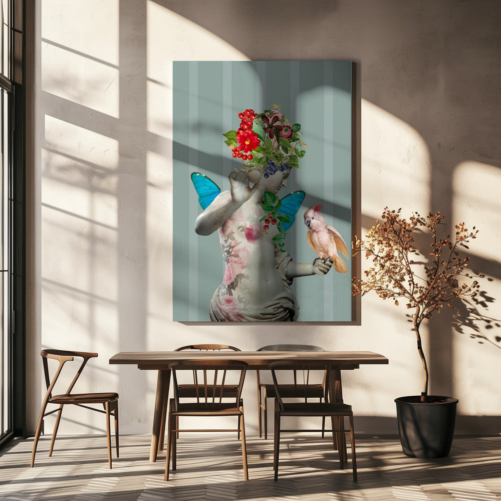 Eerbetoon aan de delicate kracht van vrouwen VII | Canvas