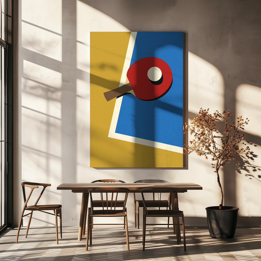 Tafeltennisteam Rood | Canvas