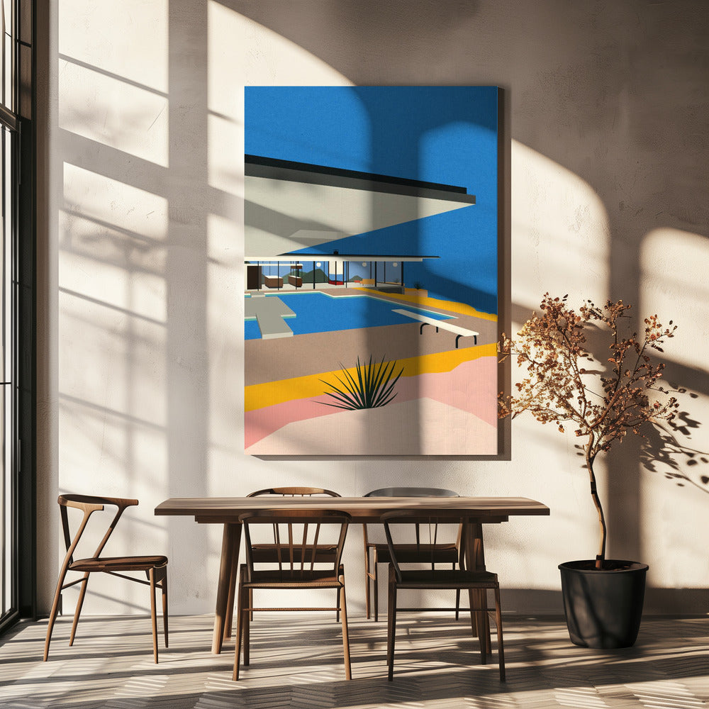 La Stahl Huis | Canvas