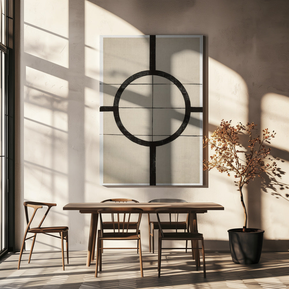 Cirkelsnijpunt | Canvas