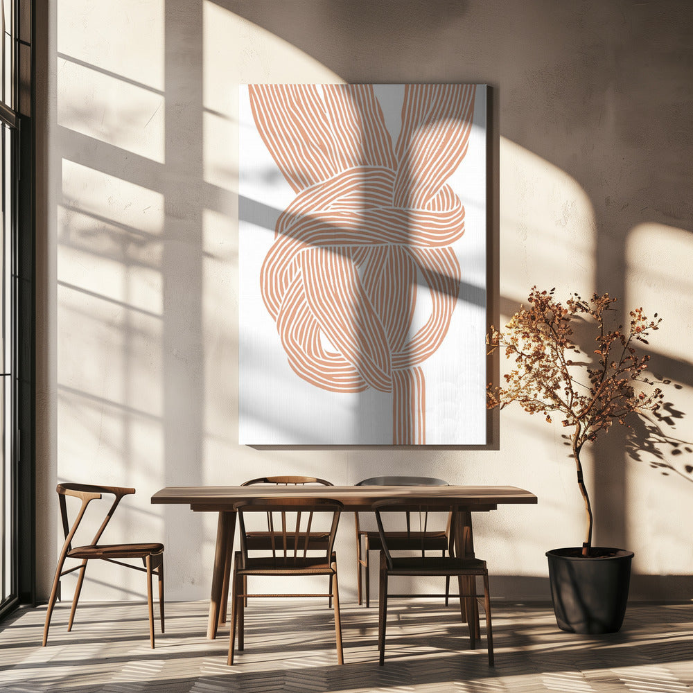 Eindeloze luslijnen | Canvas