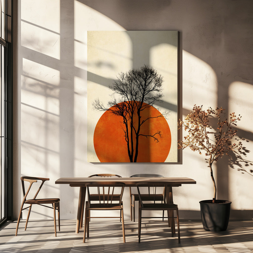 In de wildernis | Canvas