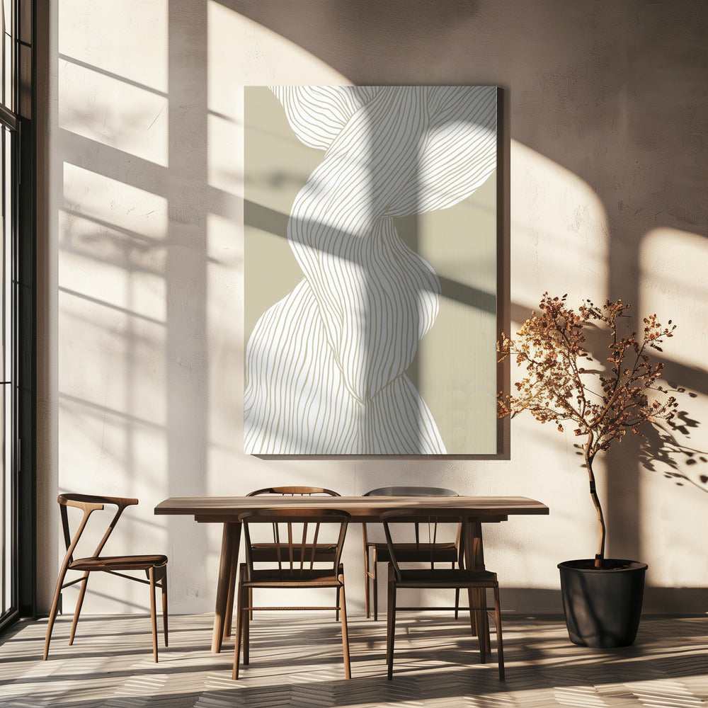 Contouren van genade | Canvas