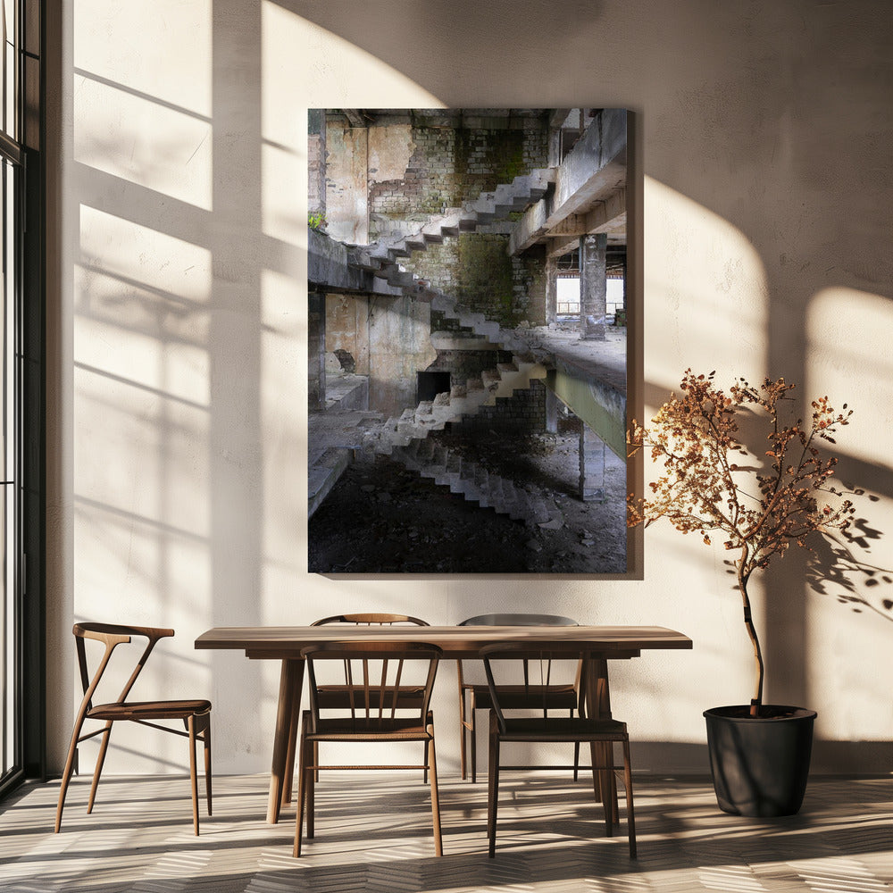 Trappen van Escher | Canvas