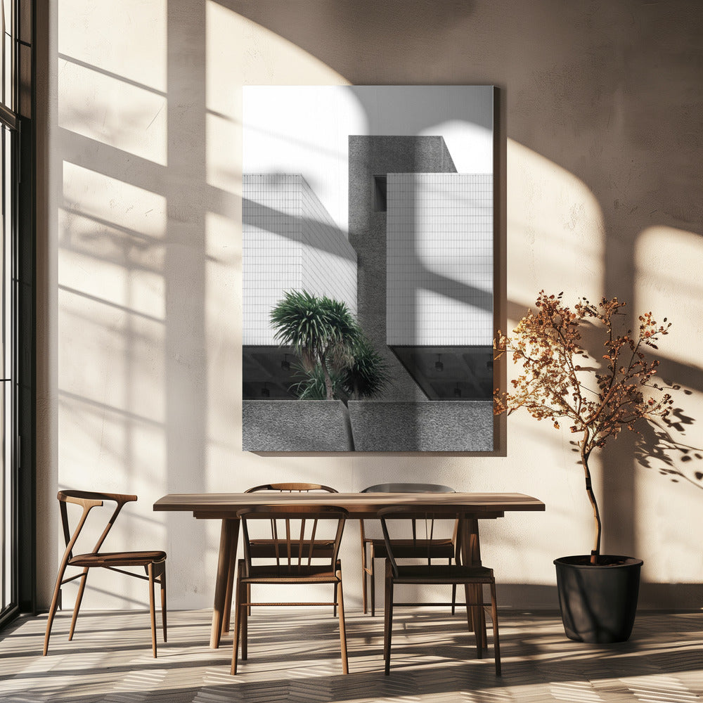 Eenzame palmen | Canvas