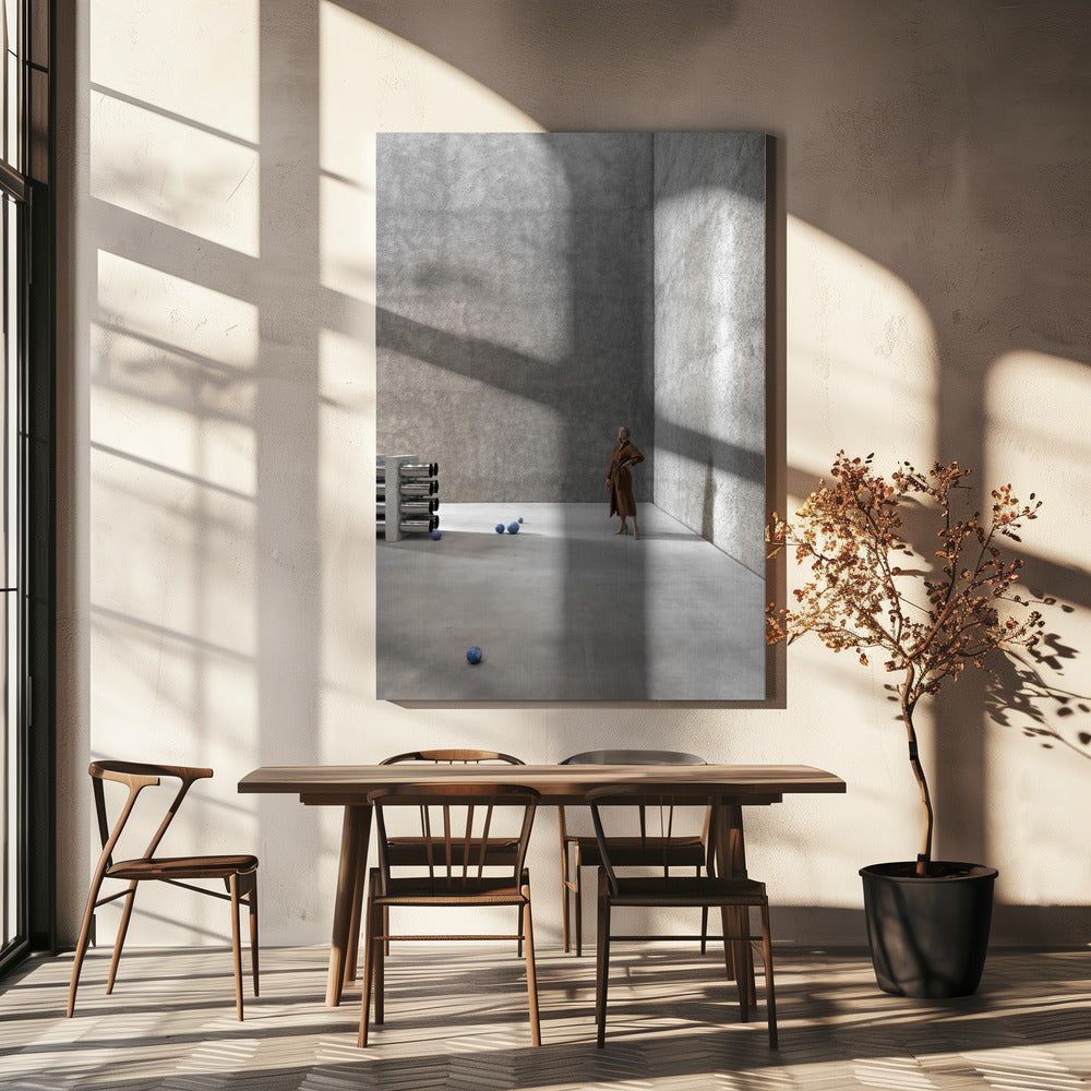 Poseren op beton | Canvas