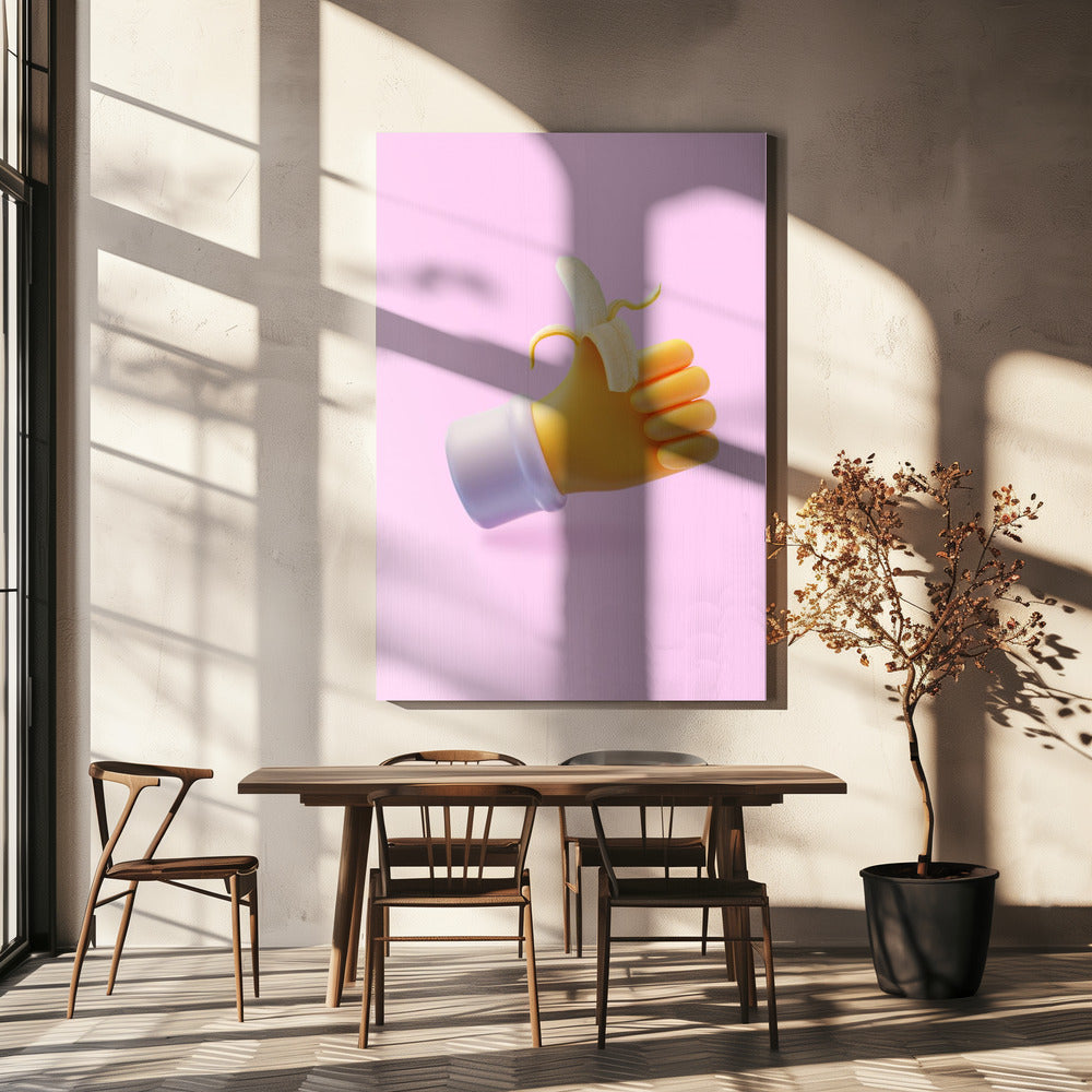Zoals Banaan | Canvas