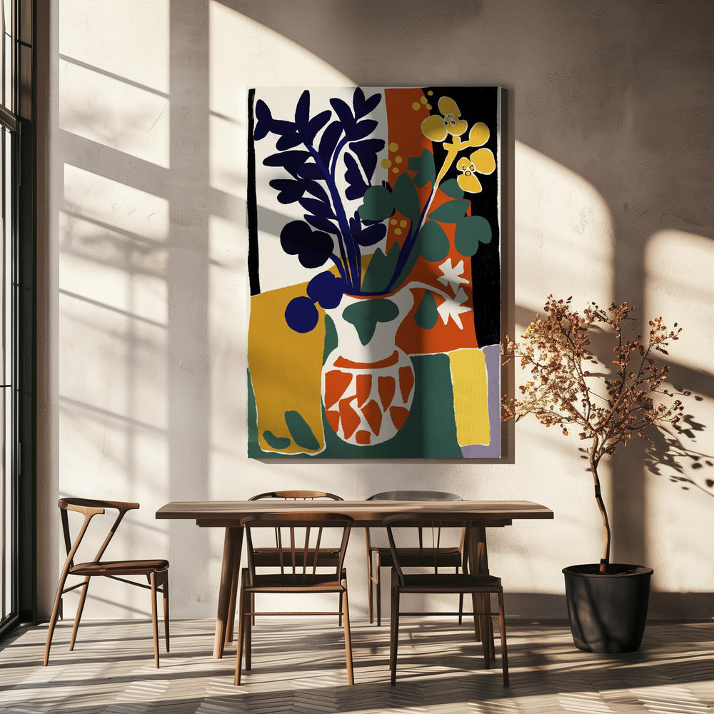 Bloemensymfonie | Canvas