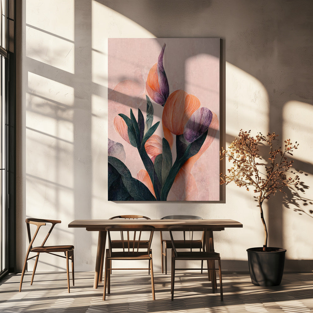 Bloesems in harmonie | Canvas