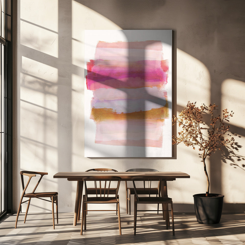 Abstracte penseelstreken 45 A1 | Canvas