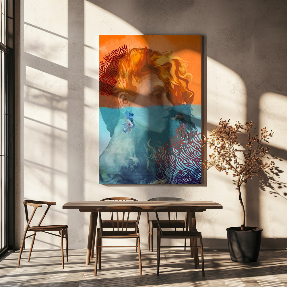 Oceanische dualiteit | Canvas