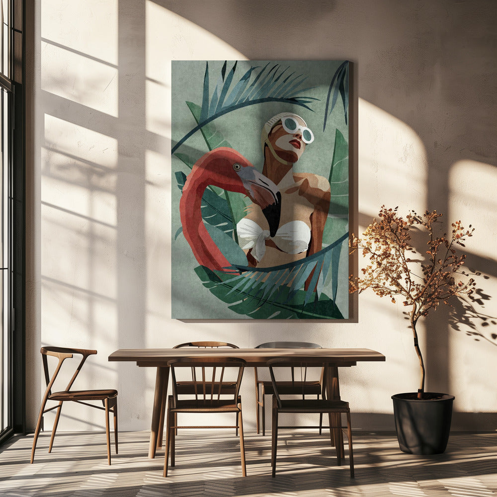 Tropische elegantie | Canvas
