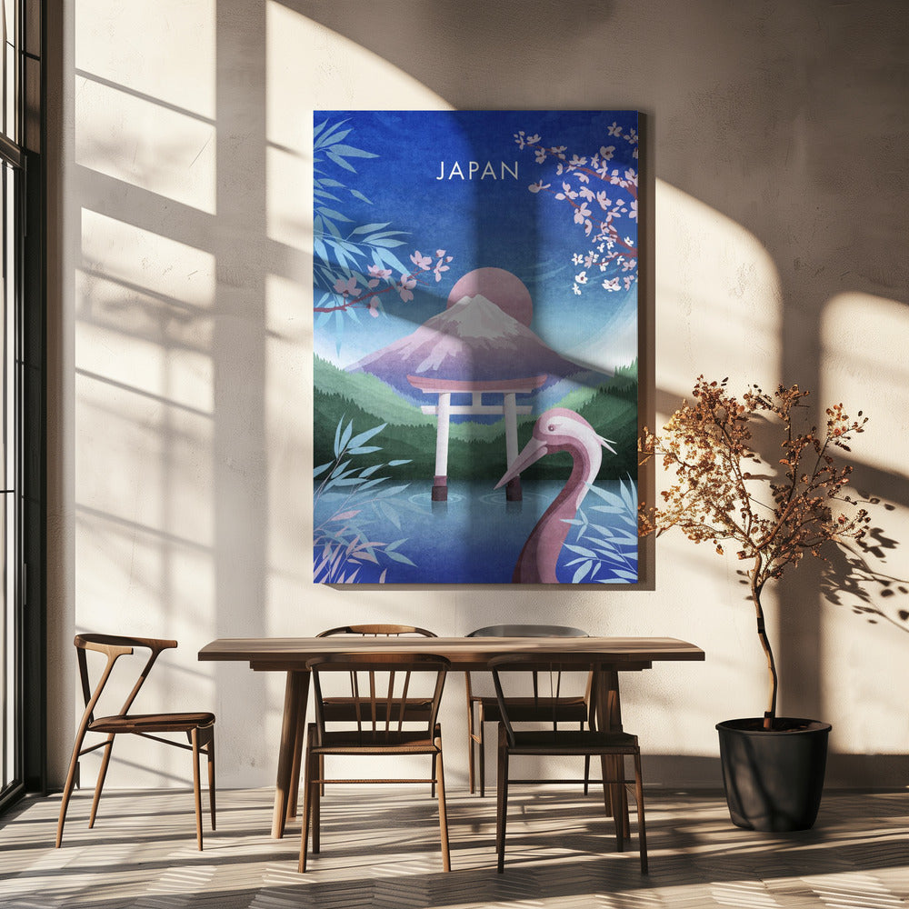 Rustige Japanse droom | Canvas