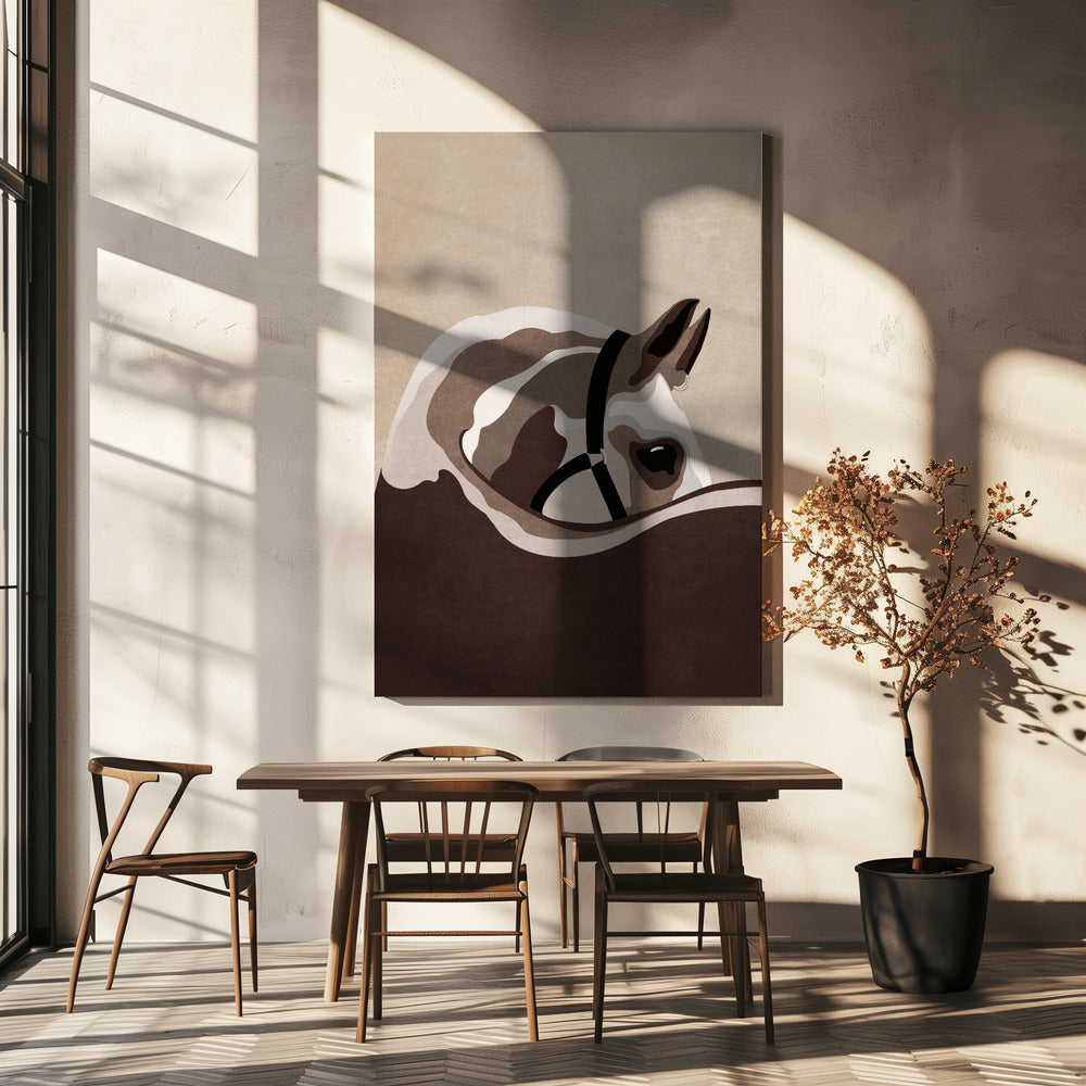 Majestic Equine Gaze | Canvas