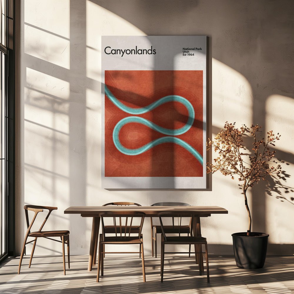 Winding River Paths | Canvas
