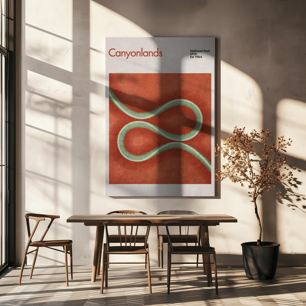Serpentine Canyon | Canvas