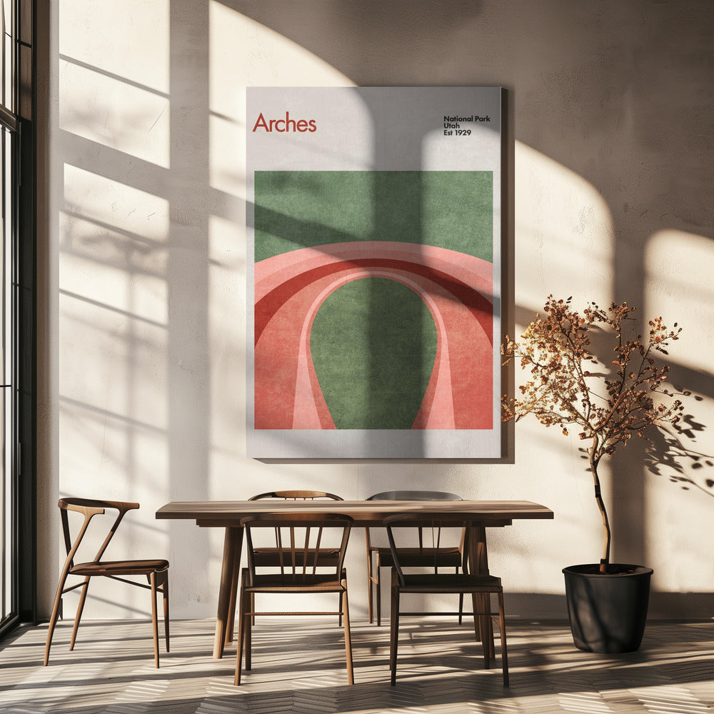 Abstract Arches | Canvas