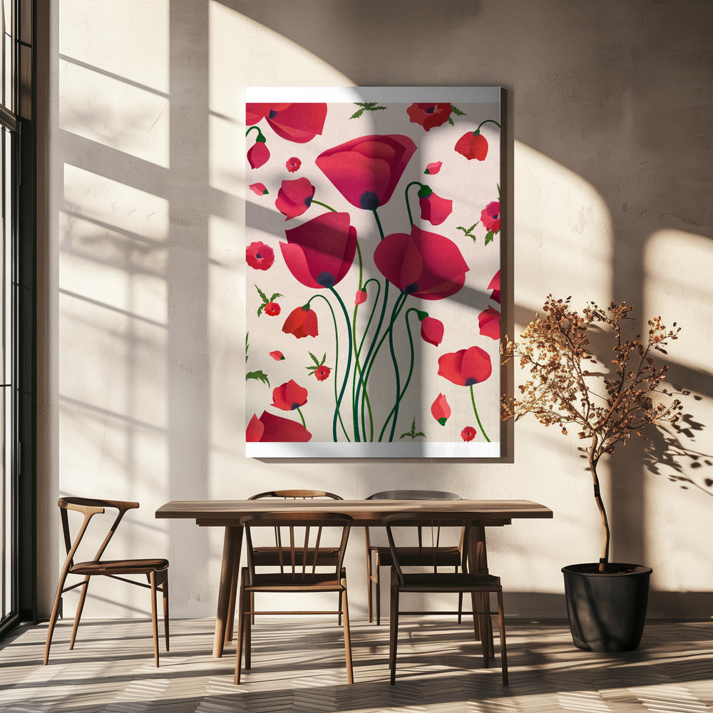 Poppy Blossoms | Canvas