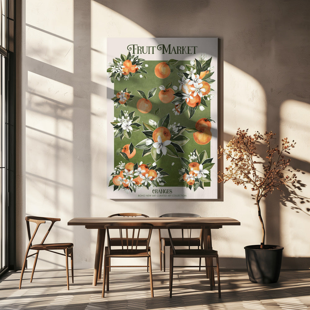Citrusbloesemoogst | Canvas