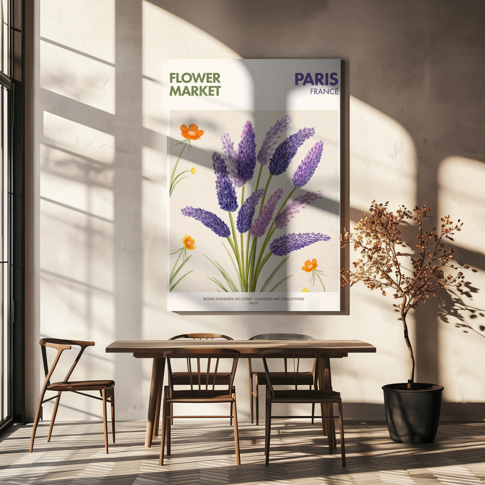 Lavendelbloesem | Canvas