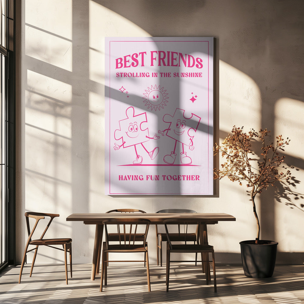Beste vrienden | Canvas