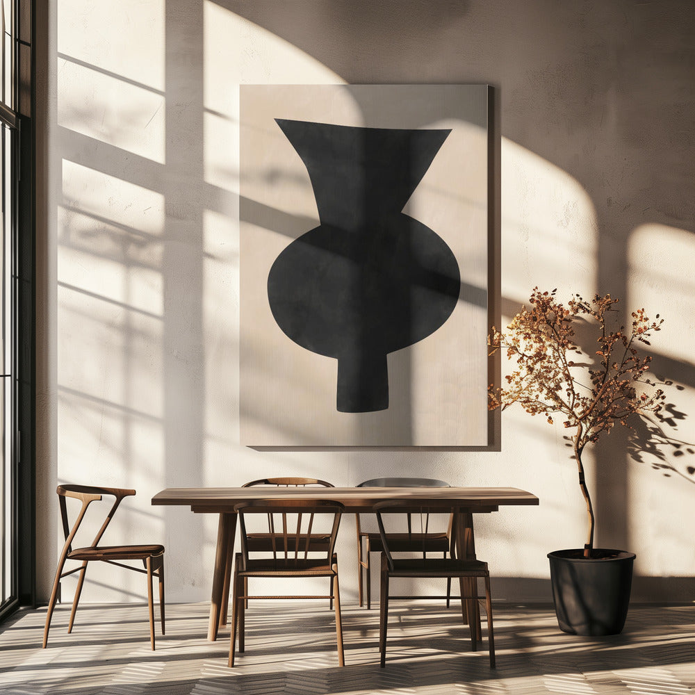 Abstract vaassilhouet | Canvas