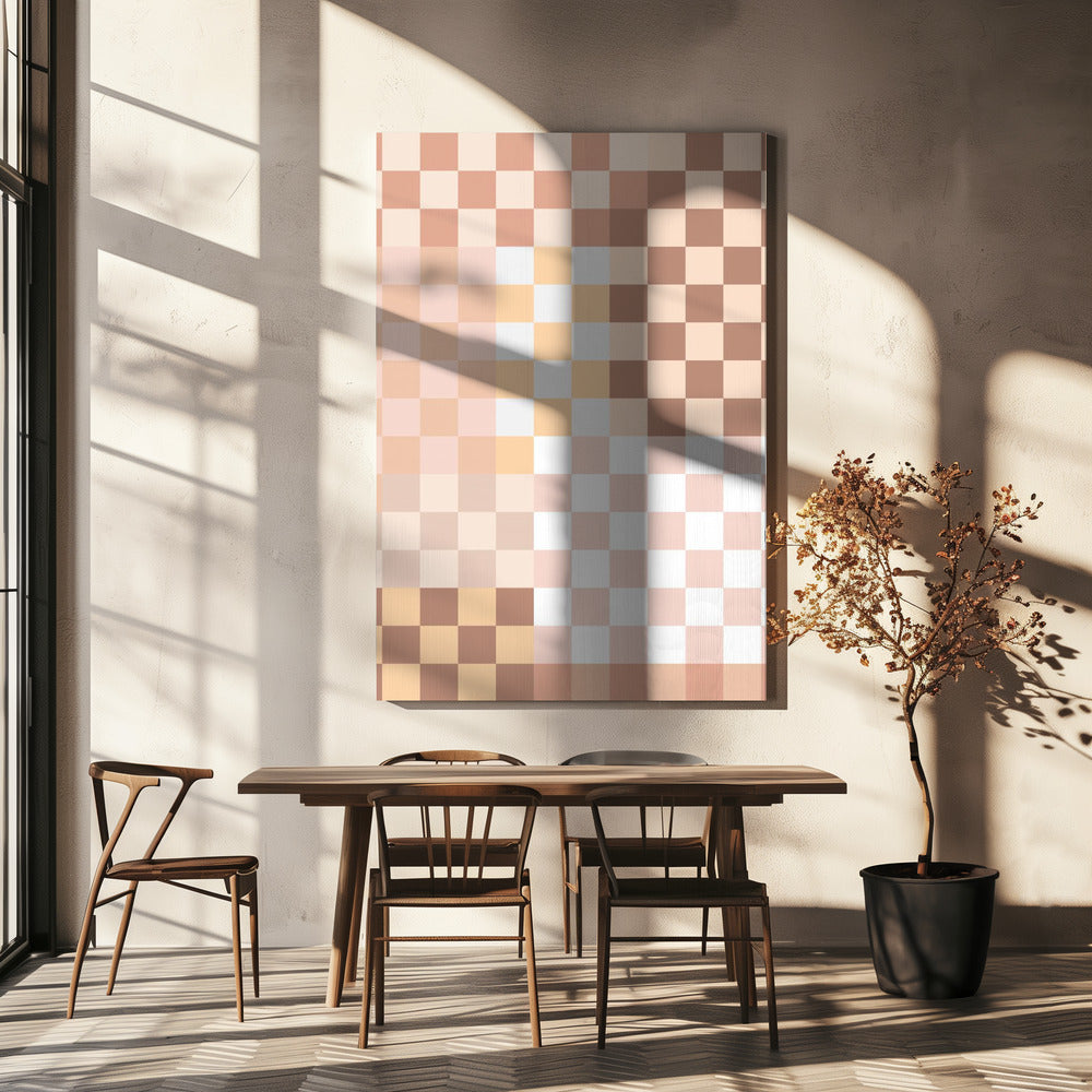 Dambordharmonie | Canvas