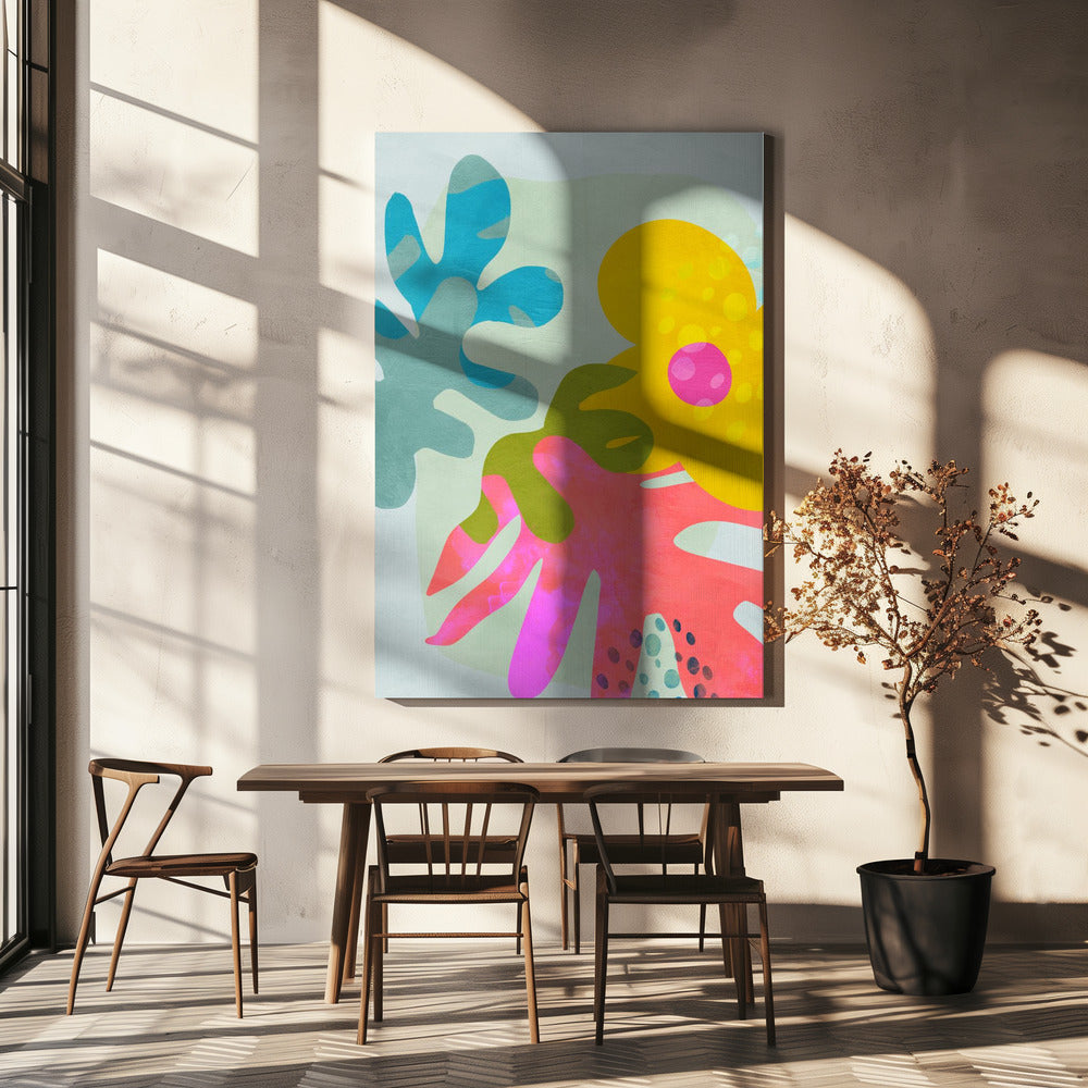 Pastel cut out Matisse | Canvas