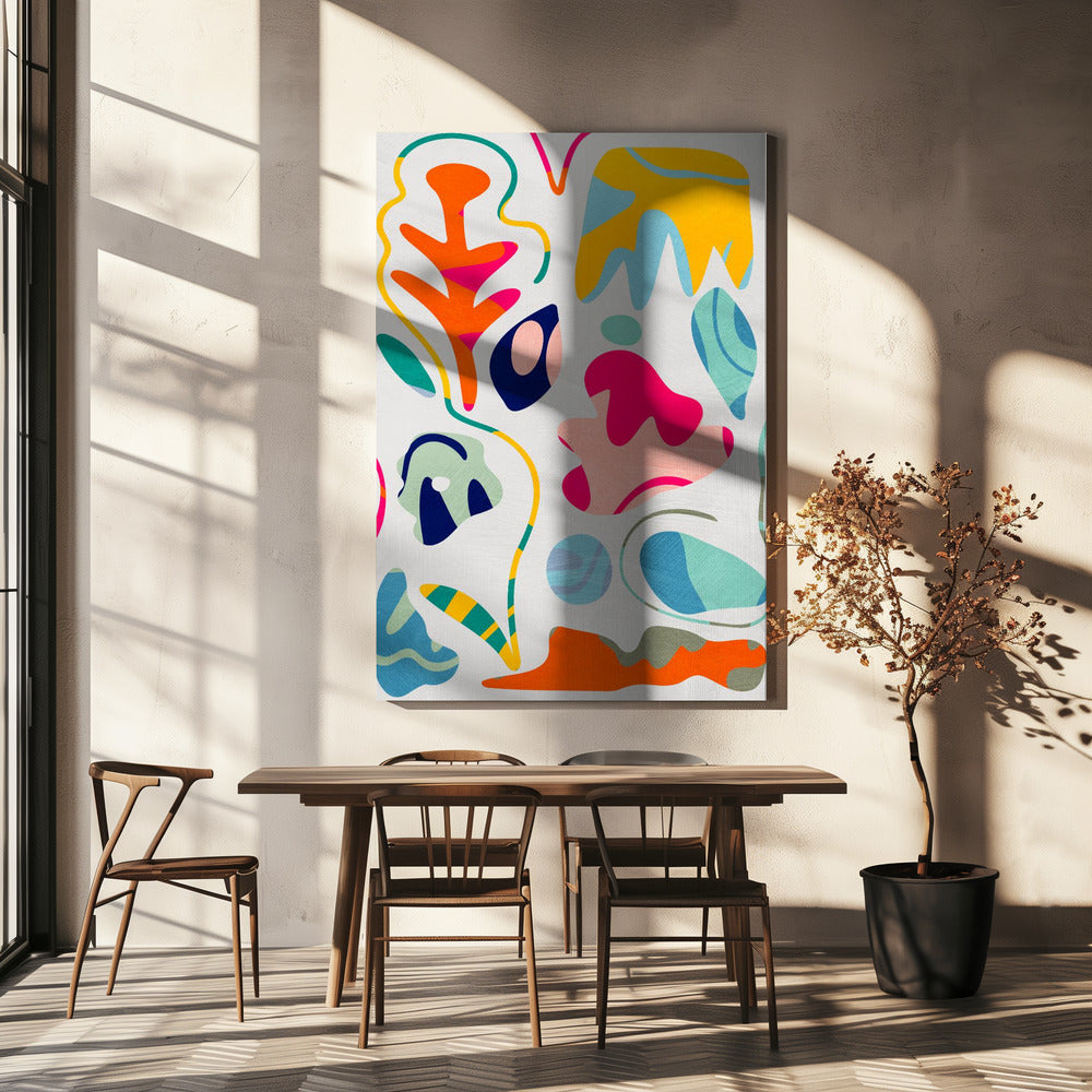 Matisse inspired shapes | Canvas