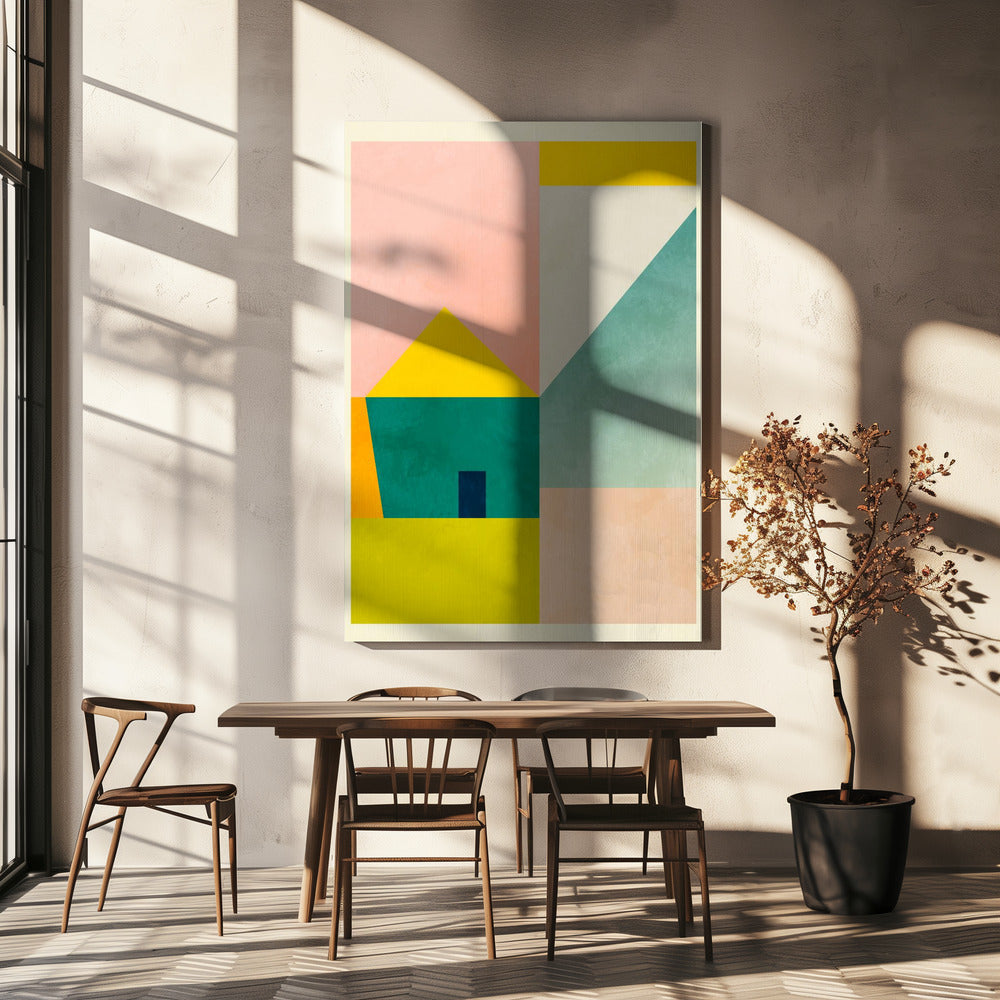 Ruimtes 3 Huis | Canvas