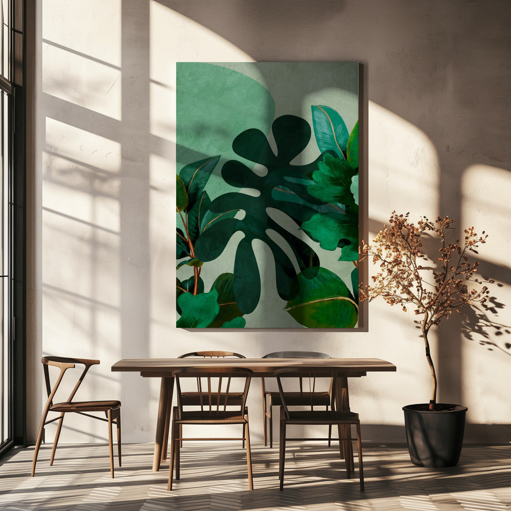 Leaves More 8 Kopie | Canvas