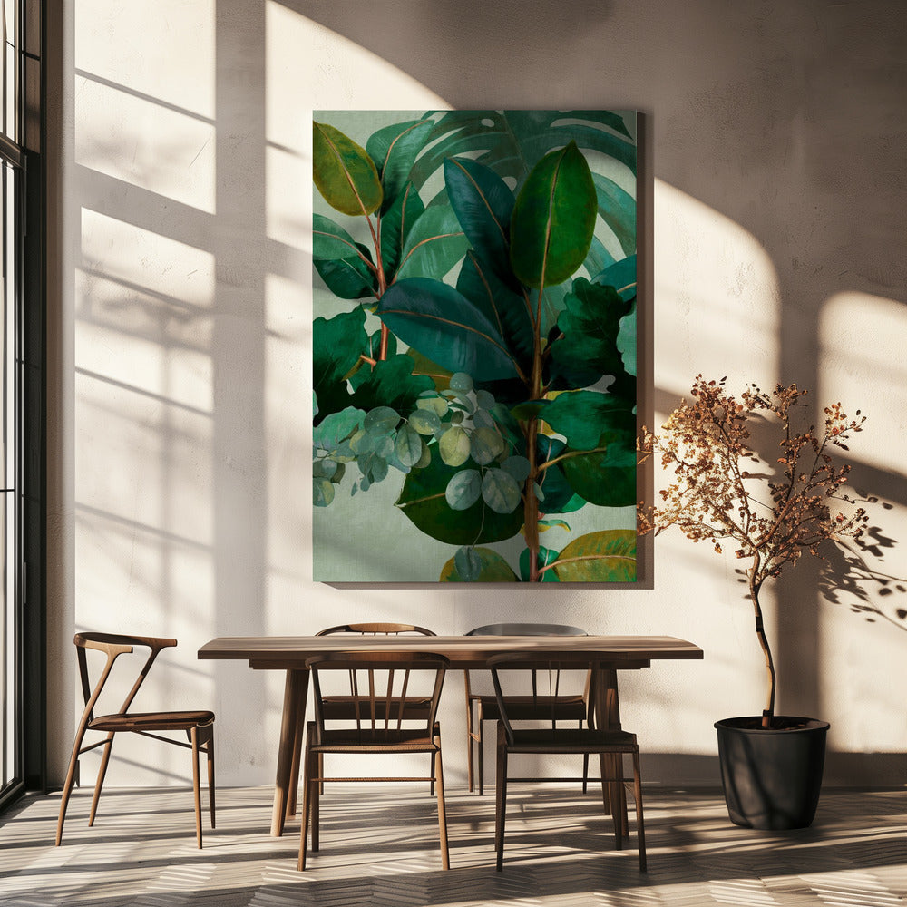 Leaves More 9 Kopie | Canvas