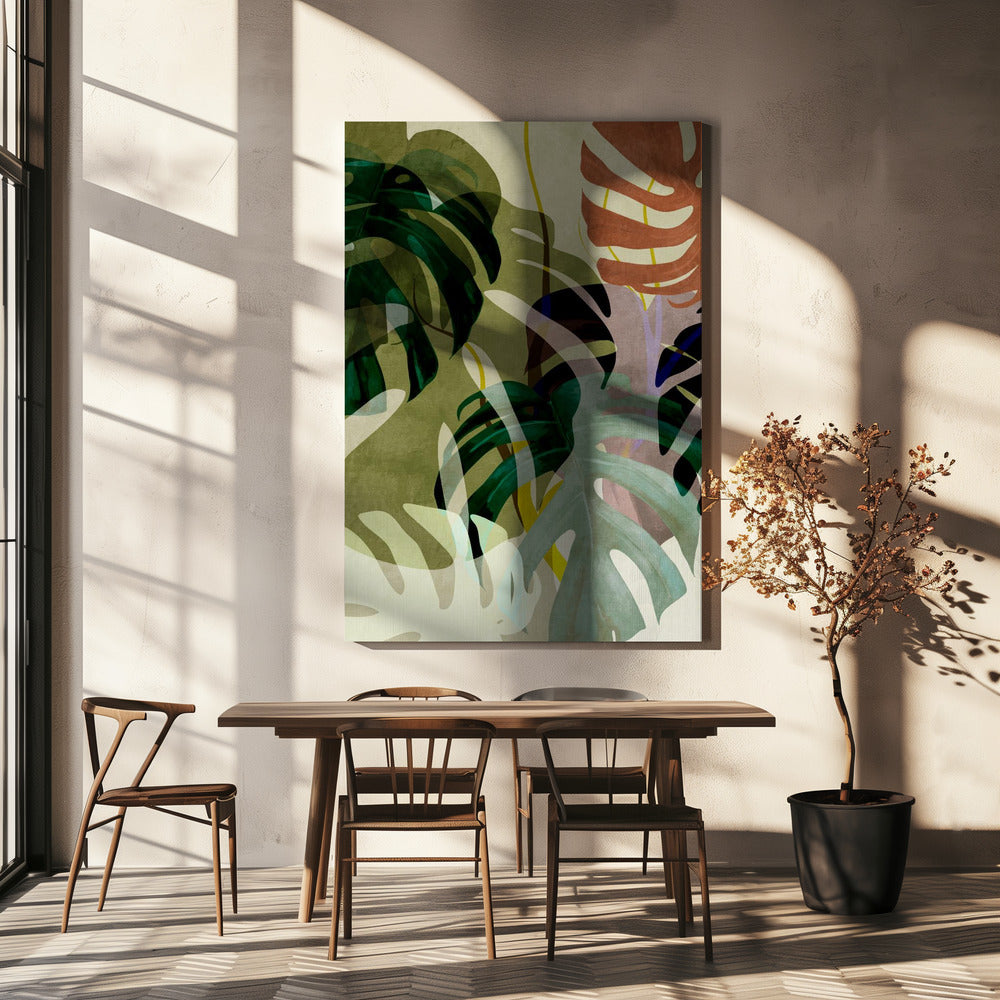 Leaves More 3 Kopie | Canvas