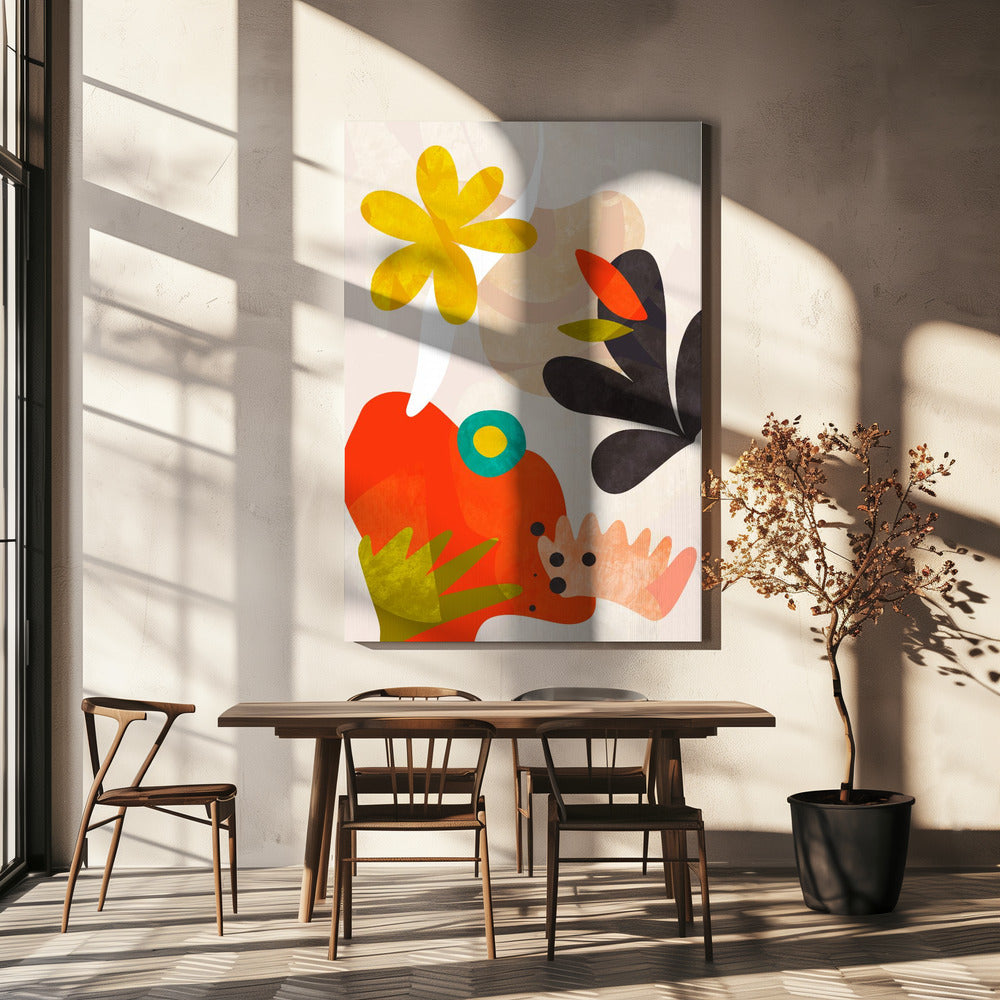 Cutouts Bauhaus Kopie | Canvas