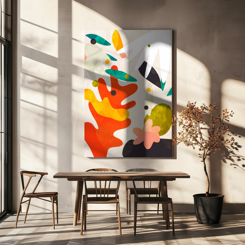 Cutouts Bauhaus 4 Kopie | Canvas