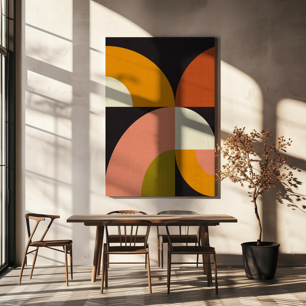 Geo Shapes Herfst 21 Geo | Canvas