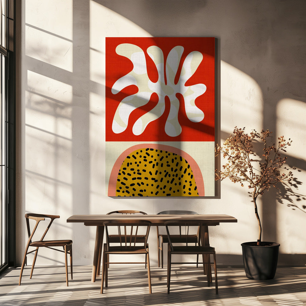 Mid-Century Cut-outs | Canvas