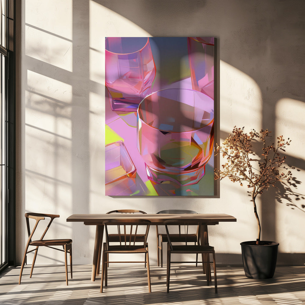 Prismatische sereniteit | Canvas