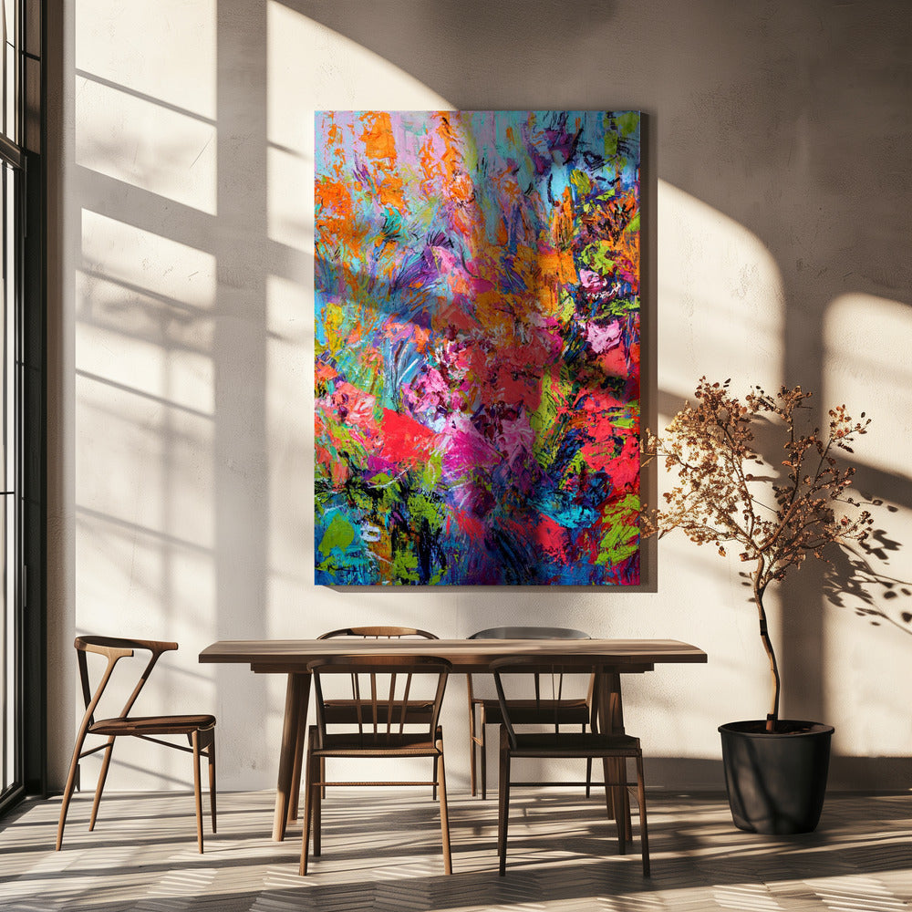 Ethereal Blossom Glow | Canvas