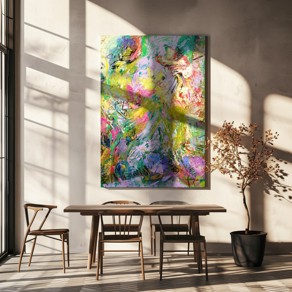 Schitterende Bloeiende Scape | Canvas