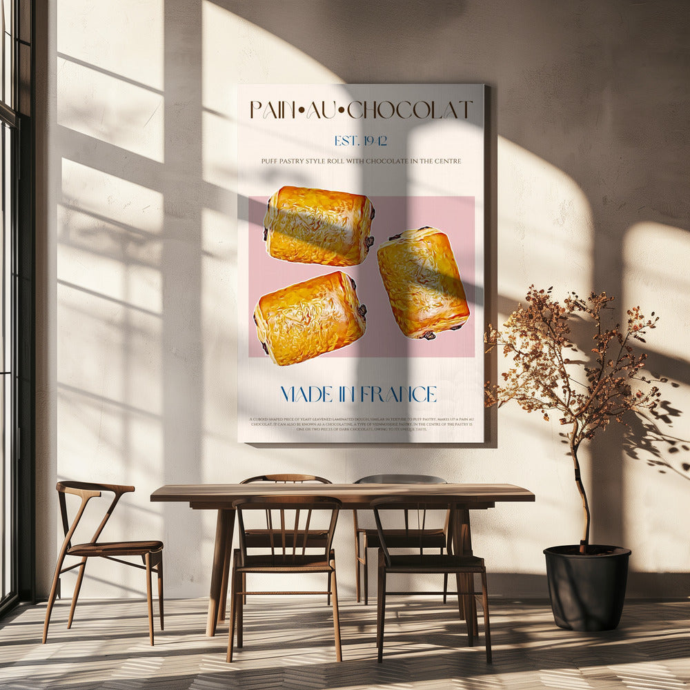 Chocoladebroodje Delight | Canvas