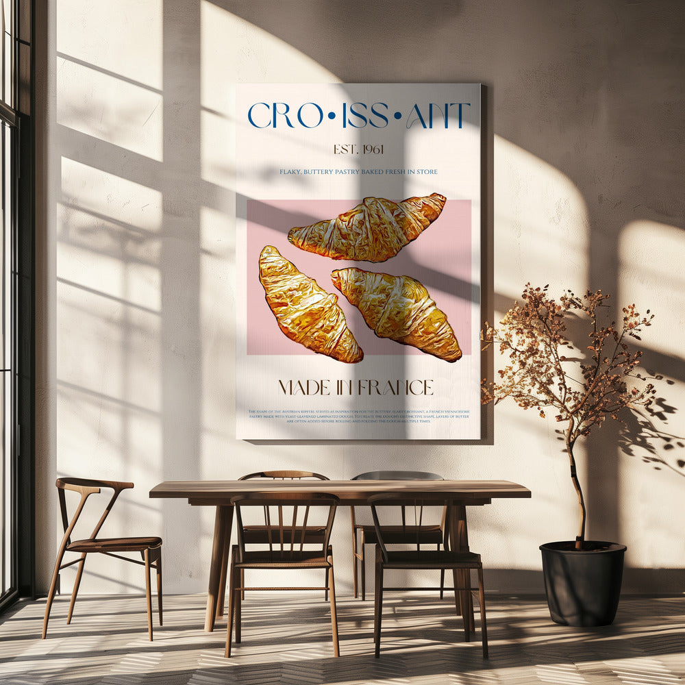 Flaky French Delight | Canvas