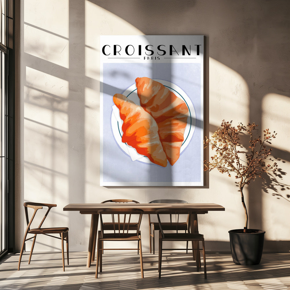 Croissant - Parijs | Canvas