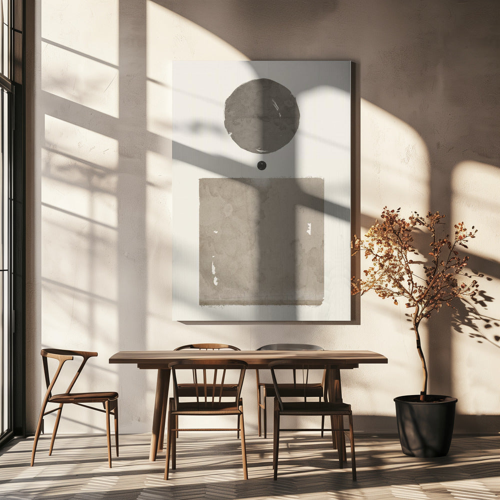 Gedempte schoonheid | Canvas